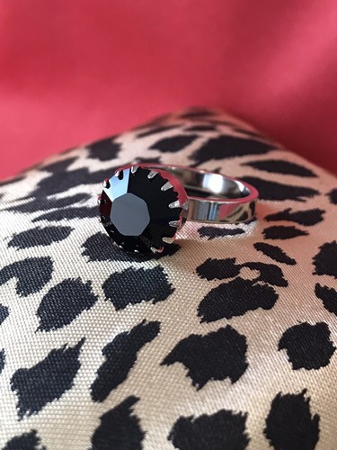 Anello solitario swarovski - anello,