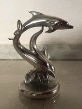 Scultura delfini firmata - delfini,