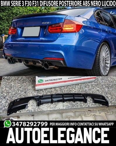 Diffusore posteriore bmw serie - diffusore,