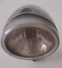 Fanale bici, corpo in acciaio, diametro mm 65, marcato CEV