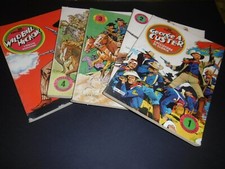 COLLANA I PROTAGONISTI NR°1-2-3-4-7 CUSTER GERONIMO BILLY THE KID HICKOK J.SMITH