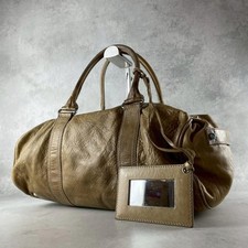 Borsa Balenciaga Mini Boston in pelle marrone dal Giappone donna autentica