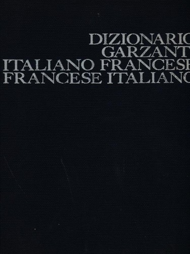 Dizionario garzanti italiano - dizionario,