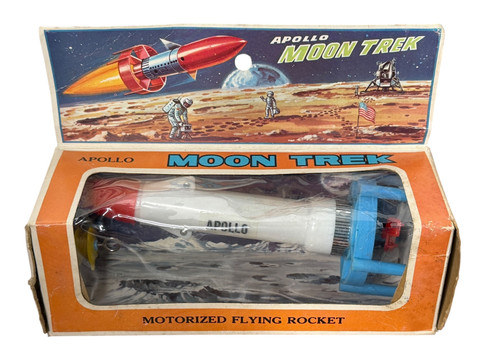 Apollo moon trek razzo volante - moon,
