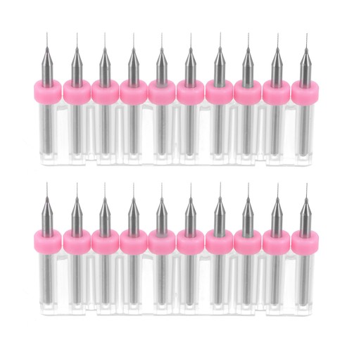 20pcs 25mm carburo cnc - 0,25mm,