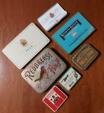 Lotto 7 Scatole Latta Vintage