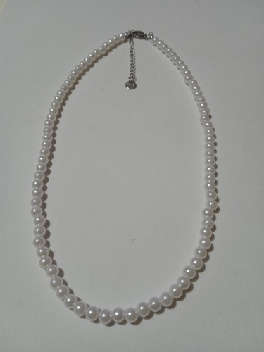 Collana colore argento con