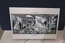 Piastrella Ceramica Decorativa Picasso Guernica Arte Cubista Vintage Raro