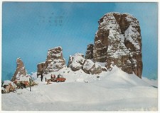 CINQUE TORRI - CORTINA - BELLUNO - GATTO DELLE NEVI - VIAGG. 1971 -91330-