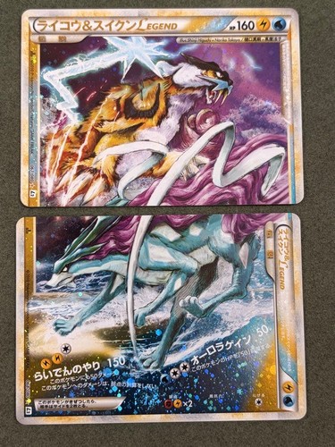 Carta pokemon raikou suicune - pokemon, &