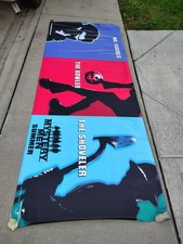 striscione promozionale per il film comico supereroi Mystery Men del 1999. Stu universale