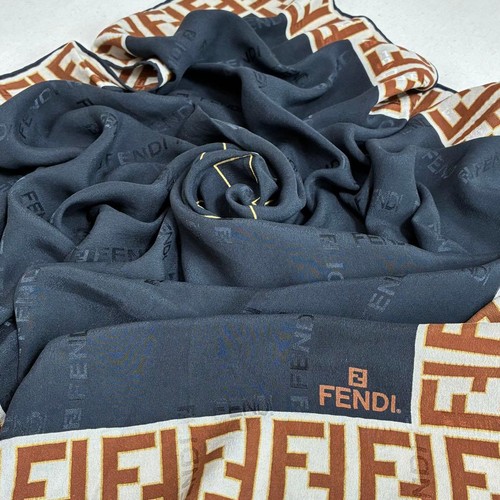 Sciarpa seta vintage fendi - di,