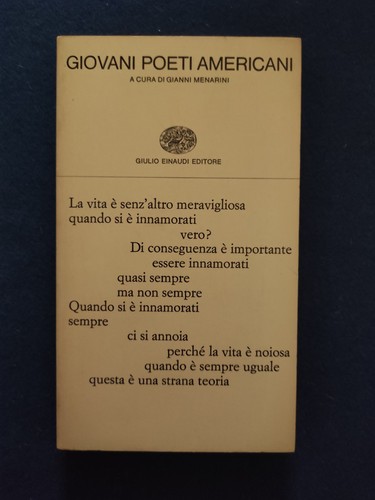 Giovani poeti americani - giovani,