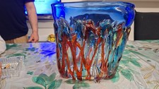 Vaso vetro murano - di,