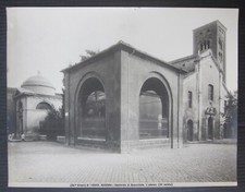 1920ca Ravenna Quadrarco di Braccioforte Dante foto Alinari originale d'epoca