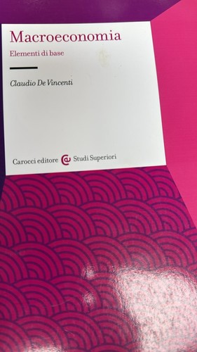 Macroeconomia elementi di - macroeconomia,