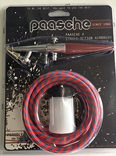 Aerografo paasche card - h-card, set