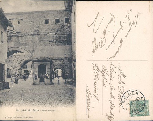 Aosta porta pretoria - aosta-porta,