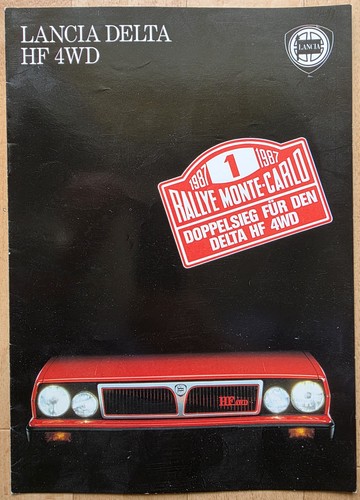 Lancia delta 4wd 1987 - lancia,