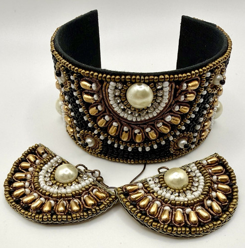 Set bracciale boho perline - set,