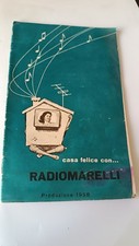 vecchio catalogo 1958 RADIOMARELLI con foto e illustrazioni radio lavatrici etc