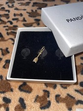 Charm pandora freccia oro pendente