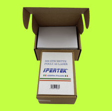 500 etichette postali A6