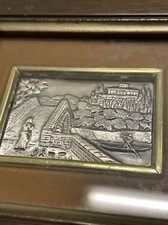 Quadro Incisione Su Foglia D’argento