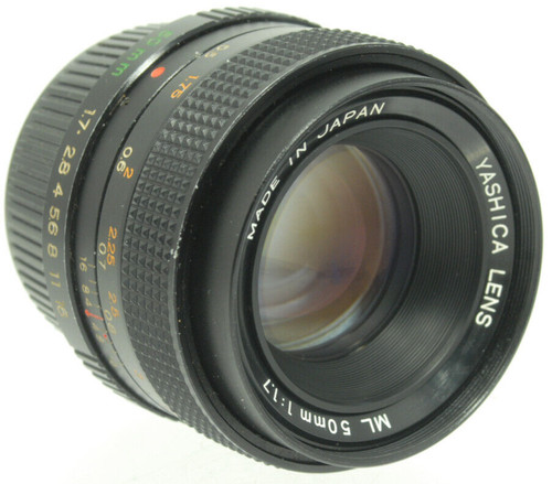 Yashica lens 50mm 7 per - lens,