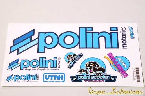 Vespa set 8x adesivi - 8x,