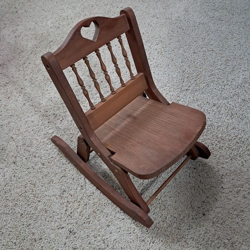 Sedia dondolo pieghevole - a,
