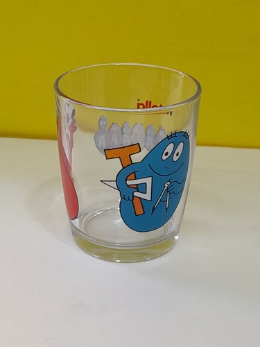 Bicchiere nutella barbapapa - bicchiere,