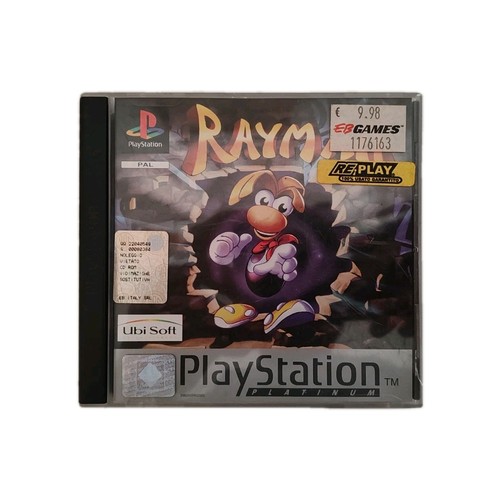 Rayman ps1 pal - rayman, black