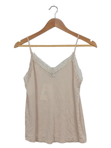 Mango top donna pizzo - pizzo, beige