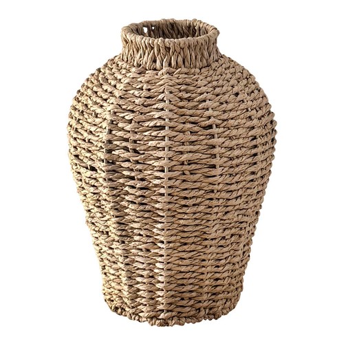 Vaso intrecciato per fiori