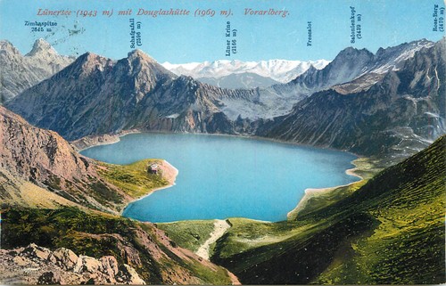 Alpinismo austria lünersee - alpinismo,