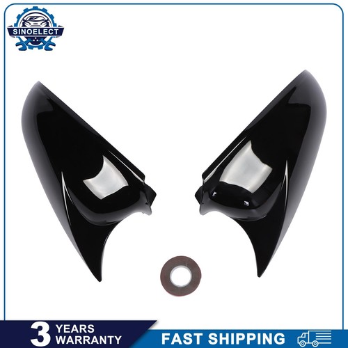 2pcs side mirror - 2pcs, caps