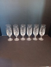 6 flauti champagne boemien in