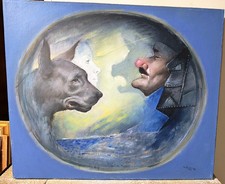 MARIO RUSSO "" -STUPENDO  Olio