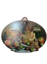 Quadro Stampa Ovale Natura