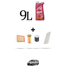 HOFFCAR Kit tagliando 4 FILTRI