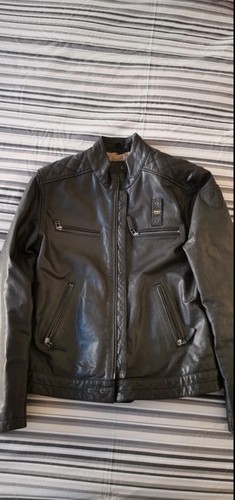 Blauer leather jacket - leather,