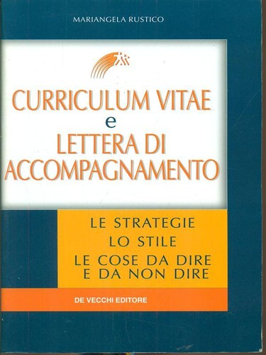 Curriculum vitae lettera di - e,