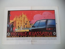 advertising Pubblicità 1993 AUTOBIANCHI Y10 Y 10 VILLE