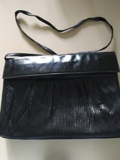 Borsa vintage in pelle Silvano Biagini Made in Italy