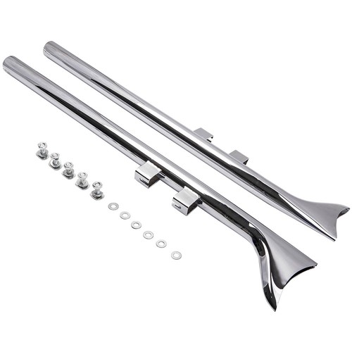 Inch chrome fishtail - 36"inch,