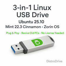 3 in 1 Linux avviabile USB