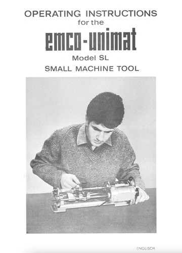 Emco unimat model - model, lathe