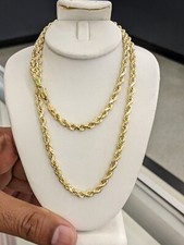 10kt Real yellow Gold Rope