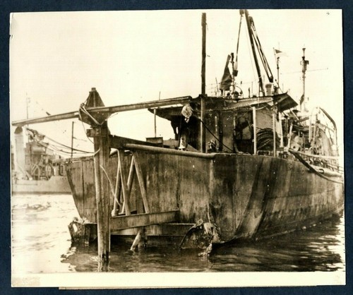 Wwii danni idrovolante tender - idrovolante,